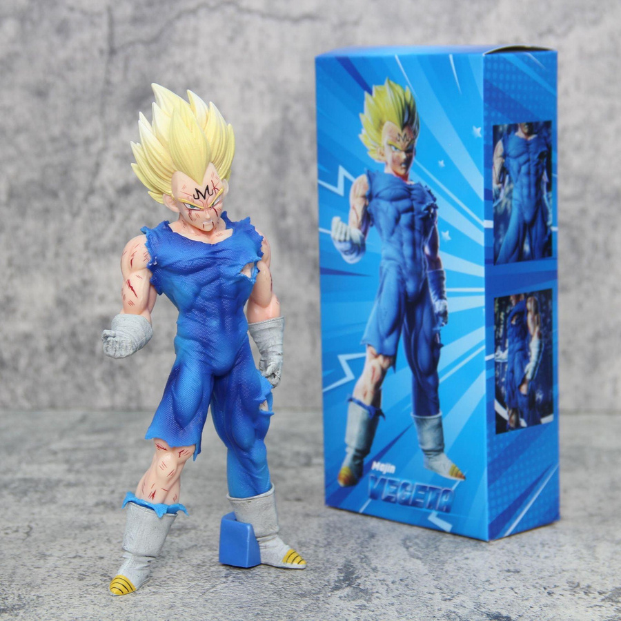 Yiran toy 1 Dragon Ball Z Majin Vegeta Figur schwarz - Bild 1