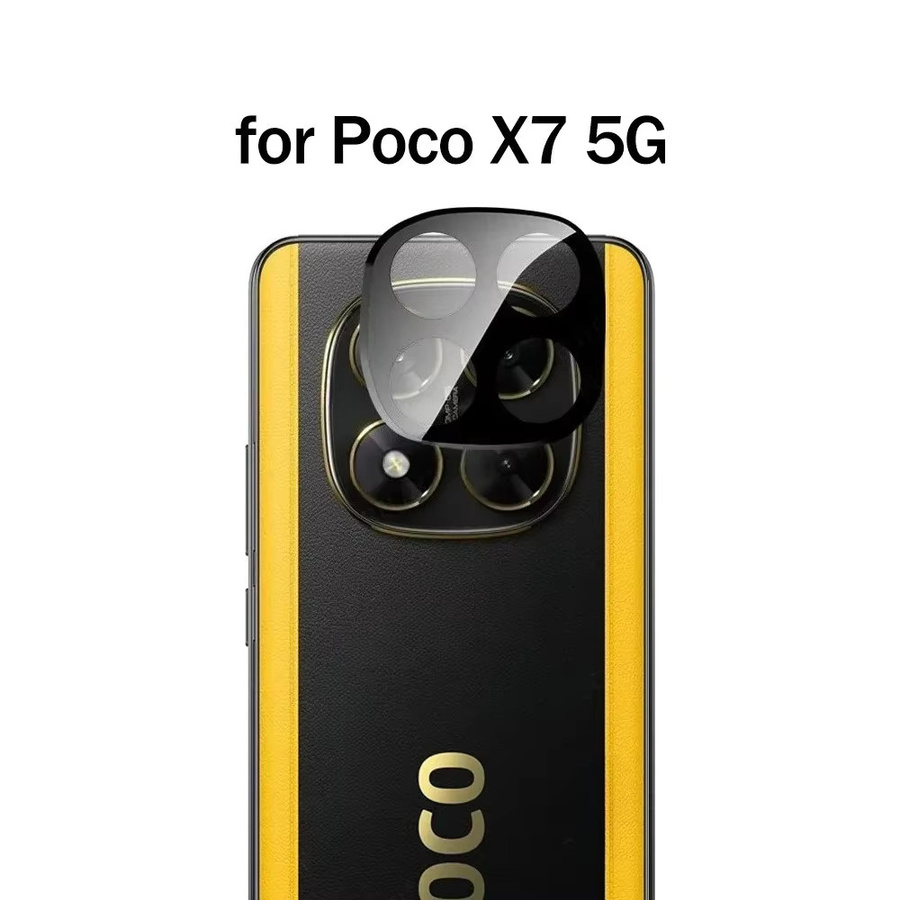 Xiaomi Poco X7 Pro 5G Kamera-Schutzfilm aus gehärtetem Glas, transparente Vollabdeckung für das Objektiv, 1-5 Stück - Bild 5