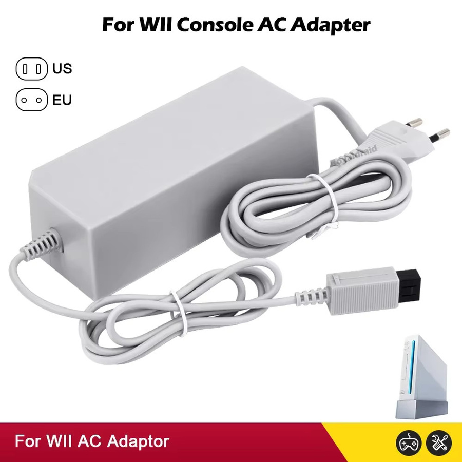 Nintendo Wii Netzteil mit Kabel als Ersatz-AC-Adapter für die Wii-Konsole - Bild 1