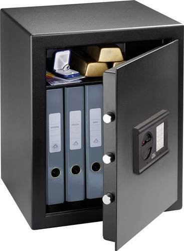 Burg-Wächter Home-Safe H 240 E Möbeleinsatztresor mit elektronischem Zahlenschloss, schwarz, B/H/T: 43,5 x 52,7 x 38,2 cm - Bild 1