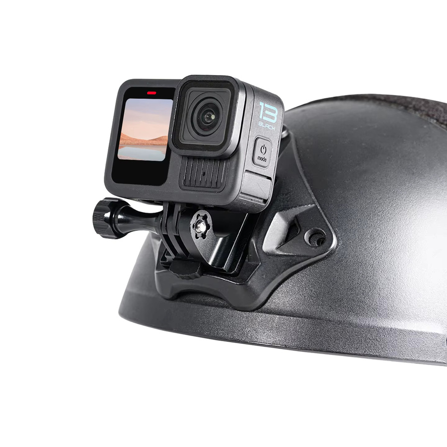 GoPro Helm-Basishalterung für Kamera und NVG in Schwarz - Bild 4