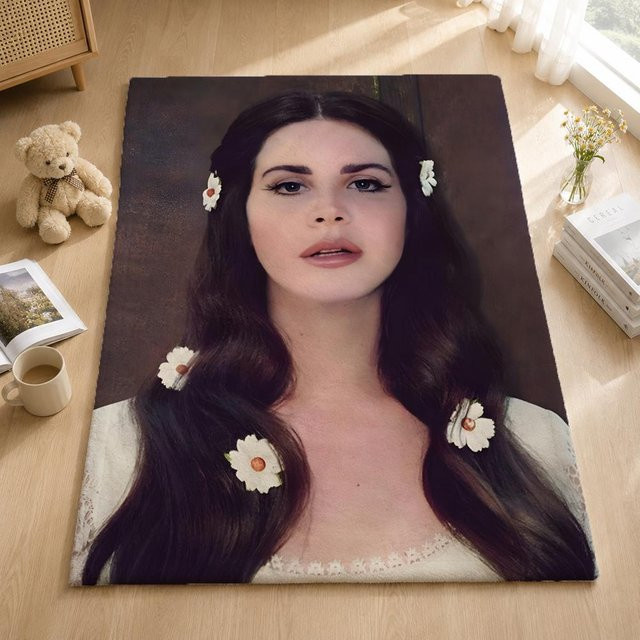 Weiche Flanellkuscheldecke Lana Del Rey von JMG Household Supplies, Mehrfarbig, B/H: 75 x 100 cm - Bild 1
