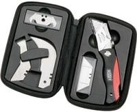 Bessey Messer-Set DBKPH-SET in Schwarz-Rot mit Haken und Kunststoffgehäuse - Bild 1