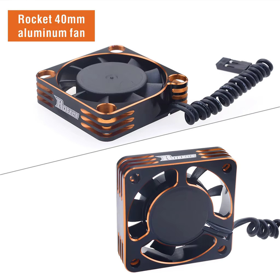 SURPASS Rocket Rocket Kühlventilator, 40mm, Metall, Rot, Zubehör - Bild 2