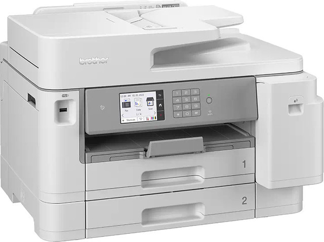 Brother MFC-J5955DW Tintenstrahl Multifunktionsdrucker in Grau und Weiß mit Drucken, Scannen, Kopieren und Faxen, A3-Unterstützung, WLAN, LAN und NFC - Bild 1