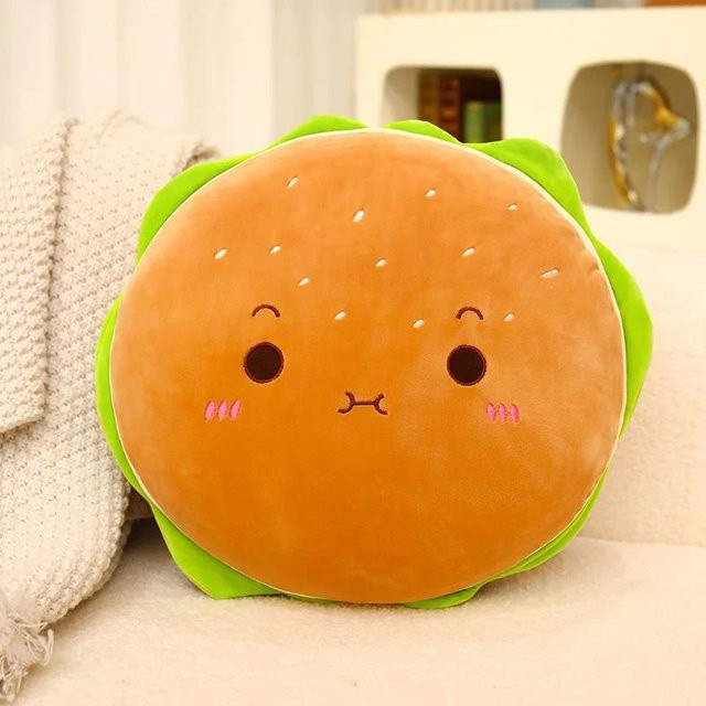 Yiran toy Urlaub Süß Cartoon Hamburg Plüschtier, Kuscheltier, 40cm - Bild 1