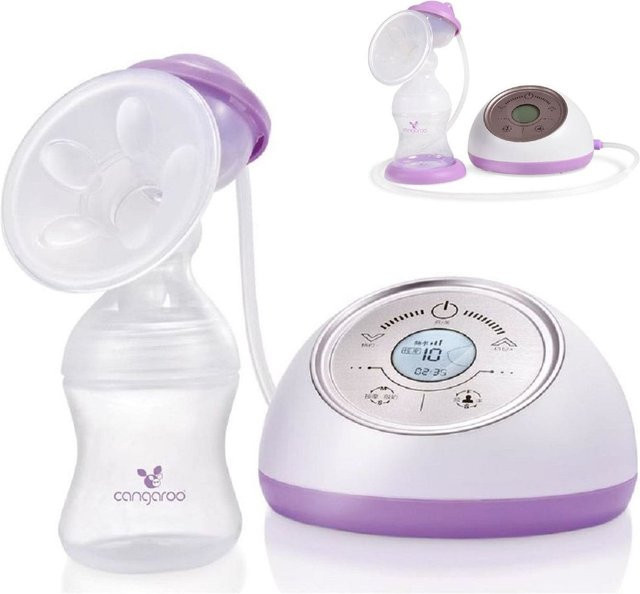 Cangaroo Elektrische Milchpumpe Breast Pump Elegance XN-D211 in Lila mit Akku - Bild 1