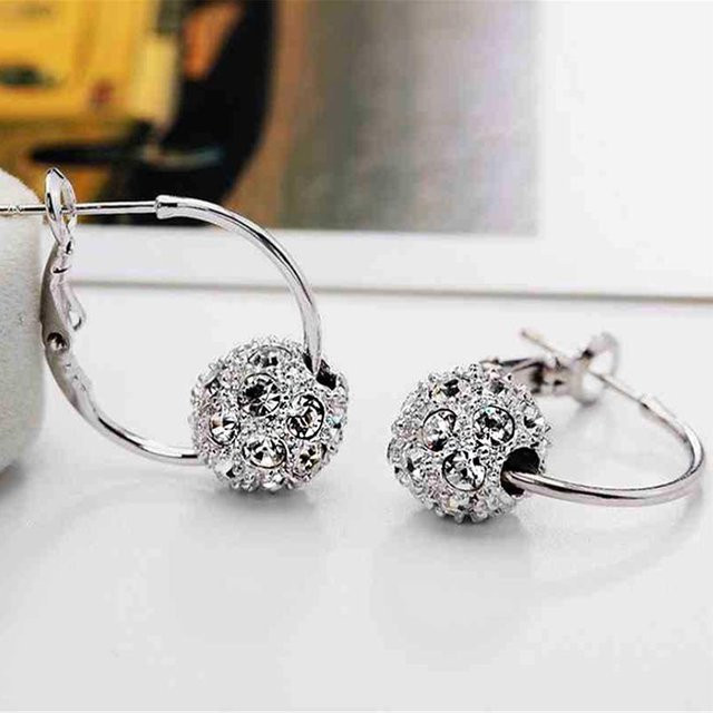 KaiTingu Jewelry Tropfenohrring Ohrstecker, Silber, Bunte Diamant, Damen - Bild 1