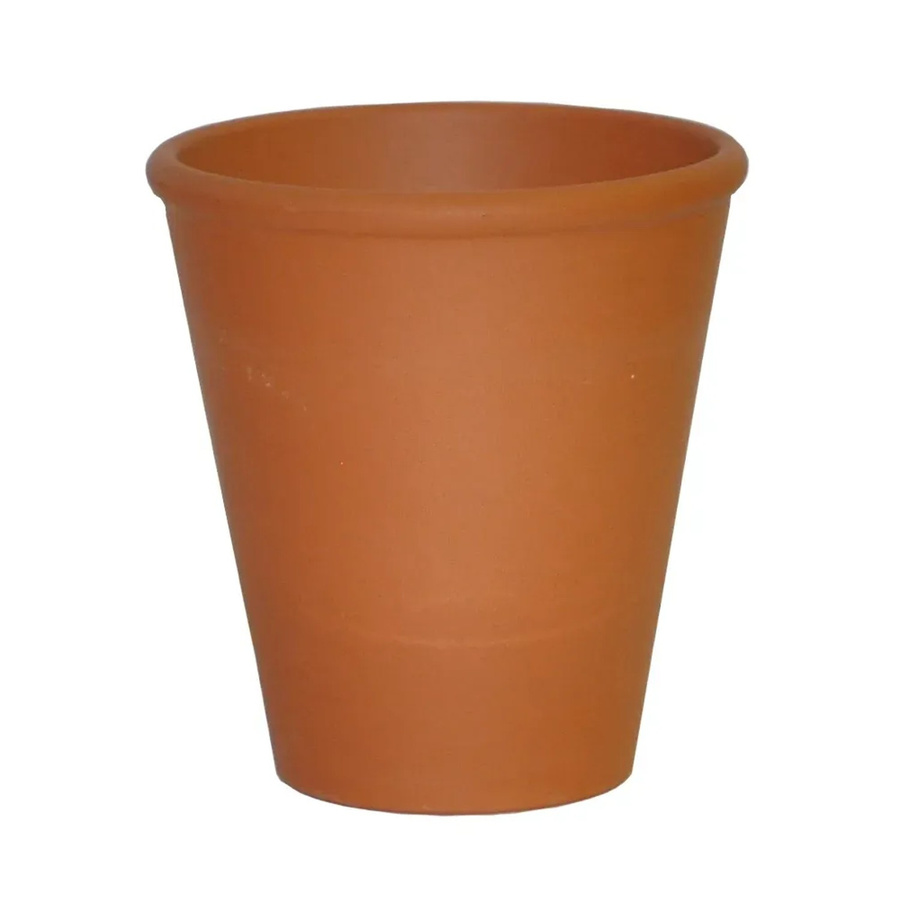 Rosentopf in Terrakotta, Durchmesser: 14 cm - Bild 2
