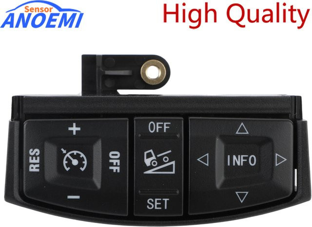 YAOPEI Lenkrad-Tempomat RES SET-Taste für SCANIA P G R T Serie LKW, Schwarz - Bild 1