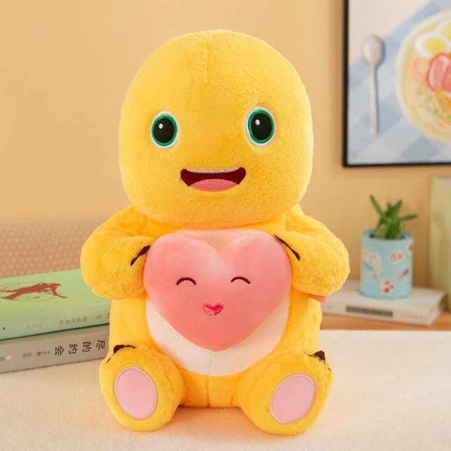 Dinosaurier Stofftier, 35cm, Gelb - Bild 1