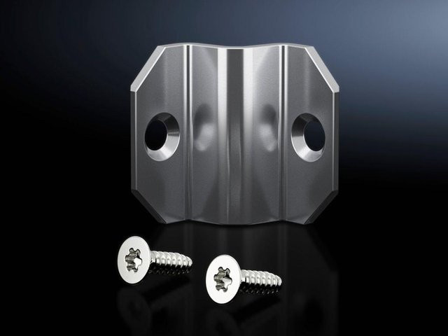 Rittal VX IT Gehäuse aus Edelstahl und galvanisiertem Stahl in Silber 5301.310 - Bild 1