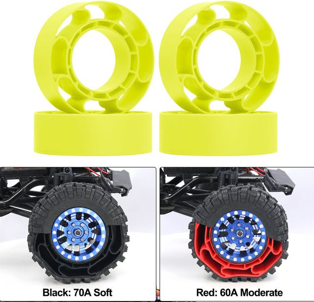 OGRC Silikon-Gummi-Einlagen Schaumstoff, 55*18mm, für 1,0'' Reifen, Zubehör - Bild 1