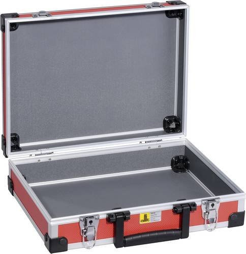 Allit AluPlus Basic L 35 Universal Werkzeugkoffer unbestückt, Farbe Rot, B/T/H: 34,5 x 28,5 x 10,5 cm - Bild 1