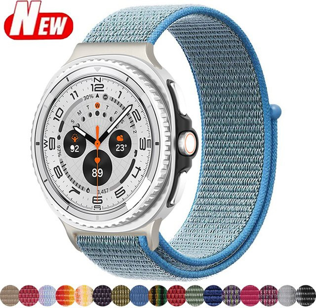 Uhrenarmband Nylon, Klettverschluss, Unisex - Bild 1
