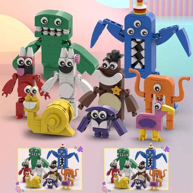 Monster Garten BanBan Bausteine Set Actionfiguren ab 14 Jahren - Bild 1