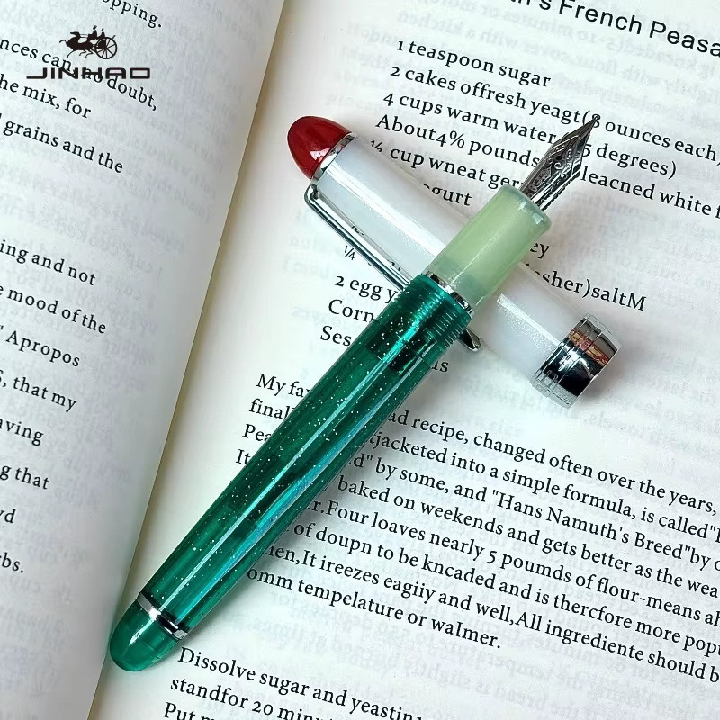 JINHAO 82 Plus Acryl-Füllfederhalter in Melonen-Soda-Creme-Optik Limitierte Auflage - Bild 2