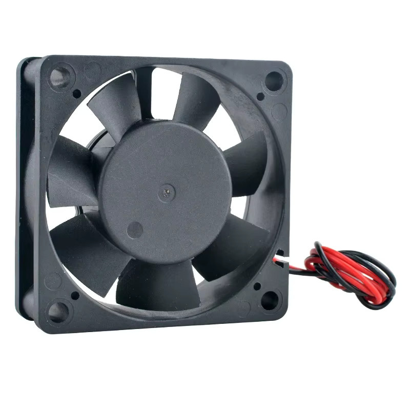 ANCHAOPU Axiallüfter ACP6020 in Schwarz, B/T/H: 60 x 60 x 20 mm, 2-polig für Ladegeräte, Netzteile und Frequenzumrichter-Kühlsysteme - Bild 4