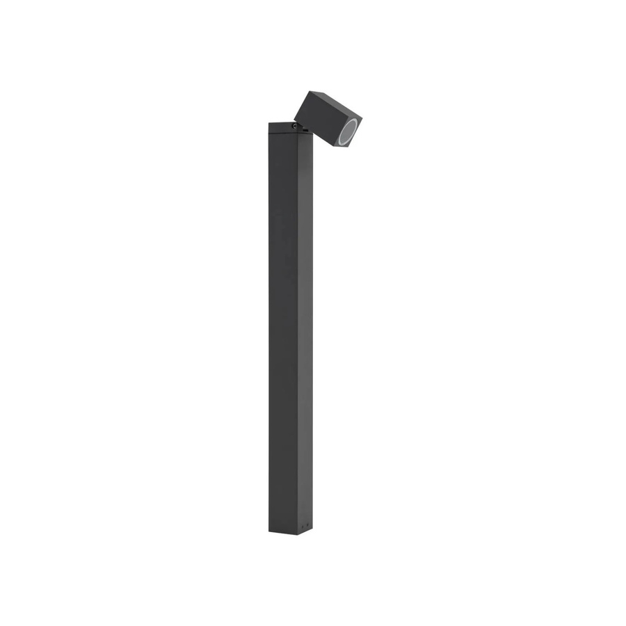 Lindby Außenleuchte Othil Modern aus Aluminium in Dunkelgrau, 1-flammig GU10, IP44 spritzwassergeschützt für Garten und Terrasse - Bild 2