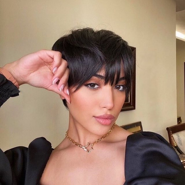 OYM HAIR Echthaar-Perücke, Pixie-Schnitt, Damen - Bild 1