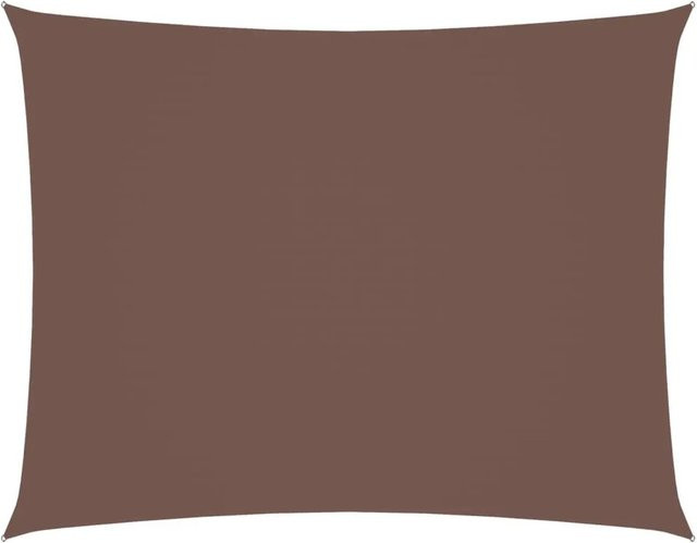 Furnicato Sonnensegel aus PU-beschichtetem Oxford-Gewebe, rechteckig, Braun, B x T: 300 x 200 cm - Bild 1