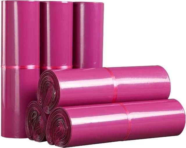 INPLUSTOP Wasserdichte Poly-Versandtaschen in Lila mit selbstklebendem Verschluss - Bild 1