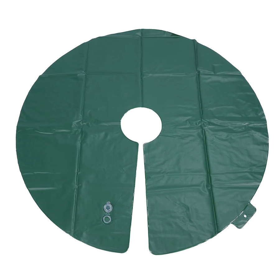Aramox Baumbewässerungsringbeutel aus PVC mit 10 Gallonen Volumen, Durchmesser: 60 cm, Farben: Braun und Grün - Bild 2