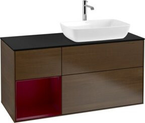 V&B Waschtischunterschrank Finion Wandbeleuchtung in lackierter Ausführung, Breite: 120 cm, Tiefe: 50,1 cm, Höhe: 50,1 cm - Bild 1