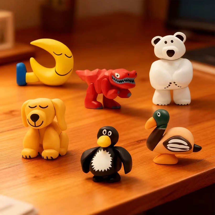Re-ment Daisuke Kondo Kunst Tierfiguren, Actionfigur, Eisbär, Dinosaurier - Bild 4