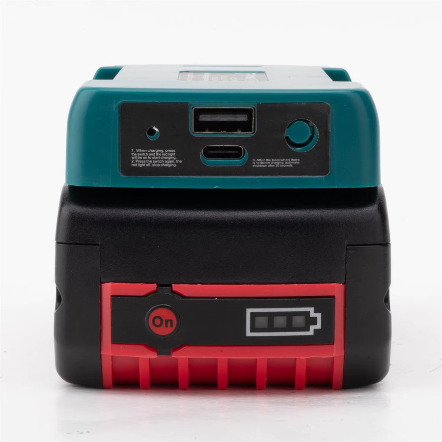 Bosch Mobile Powerbank für 18V Lithium-Akkus mit USB-Typ-C-Ausgang für schnelles Laden (ohne Akku) - Bild 2