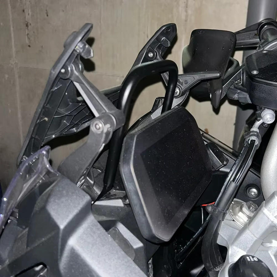 Motorrad Handyhalterung für BMW F900GS und F800GS als GPS Navigationshalterung in Schwarz - Bild 3