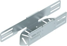 OBO Bogen winkelverstellbar RB W 610 FS bandverzinkt silber - Bild 1