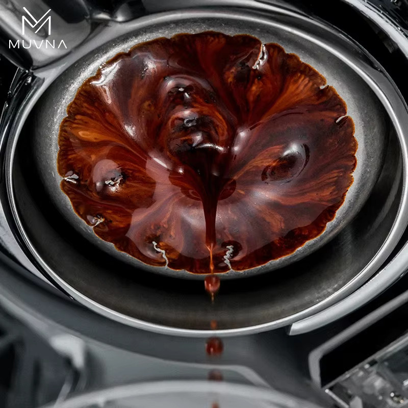 MUVNA Mobius Hochpräzisions-Siebkorb aus Edelstahl in Silber für Espresso, 14-22g Kaffeefilterkorb für 51mm, 53mm oder 58mm Siebträger - Bild 4