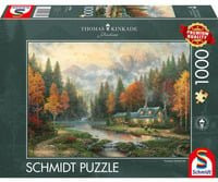 Thomas Kinkade Studios Puzzle Herbstabend am See von Schmidt Spiele - Bild 1