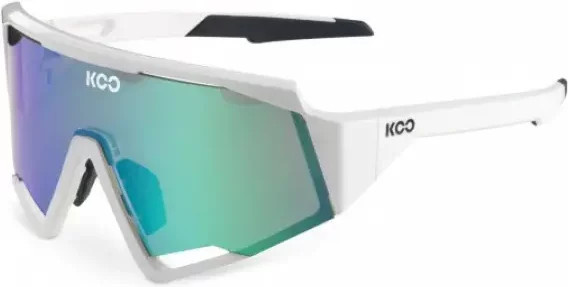 Koo Spectro Sonnenbrille, Unisex, Vollrand, weiß, Kunststoff - Bild 1