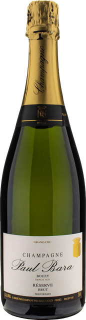 Paul Bara Champagne Grand Cru Brut Reserve, Pinot Noir, Frankreich, 0,75 l - Bild 1