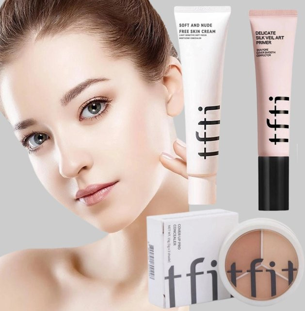 TFIT Soft and Nude Dreifarbiger Concealer, Lotion, Natürlich - Bild 1