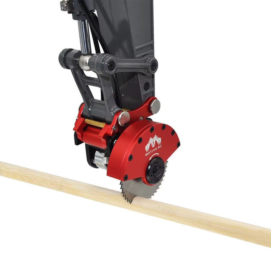 Huina RC Bagger Kettensägen Satz, Spielzeug Modell Zubehör, Metall - Bild 3
