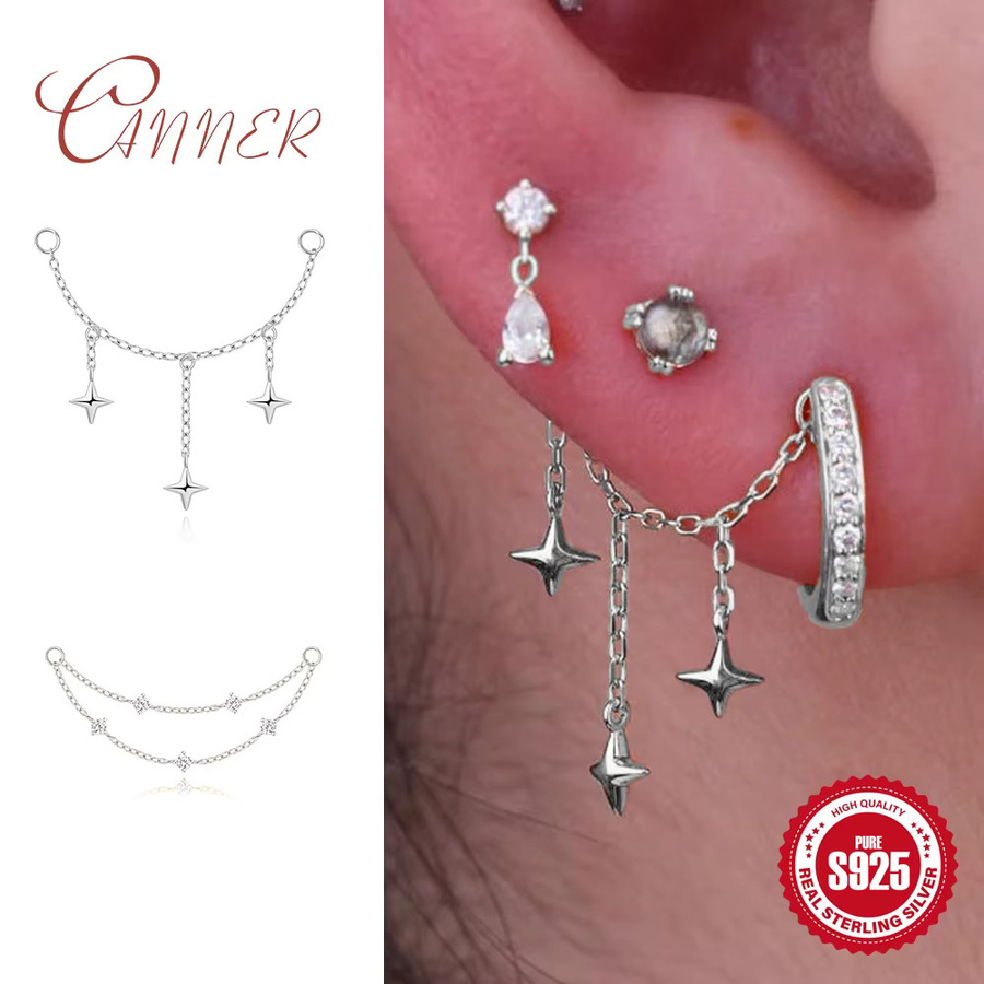 CANNER Ohrringe, 925 Silber, Zirkonia, Damen - Bild 1