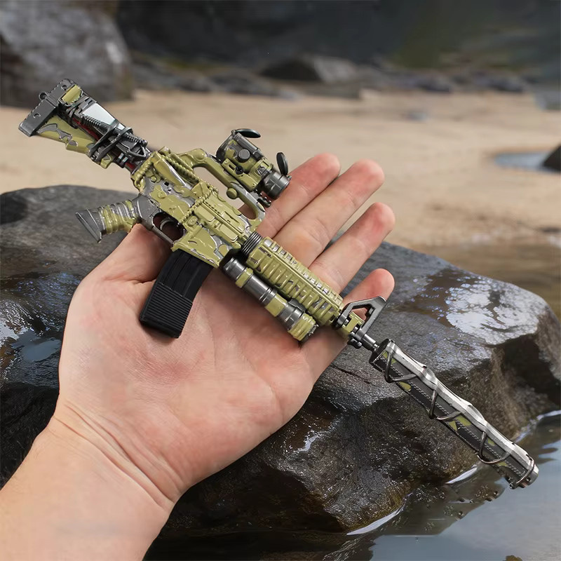Delta Force CAR-15 Black Hawk Down, Spiel-Zubehör, Metall, 28cm - Bild 3