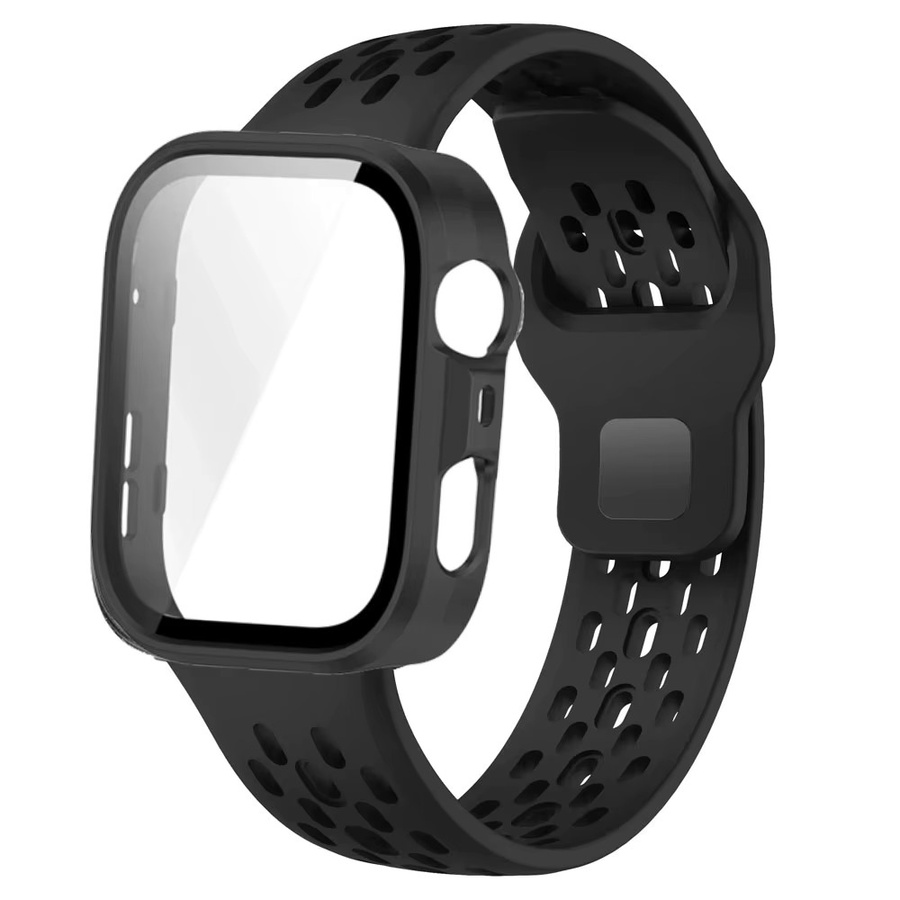 Huawei Uhrenarmband, Silikon, Schwarz, Huawei Watch Fit 3/4/4Pro - Bild 2