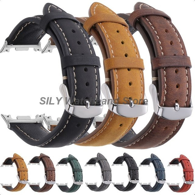 asukaband Uhrenarmband Leder, Klassisch, Unisex - Bild 1