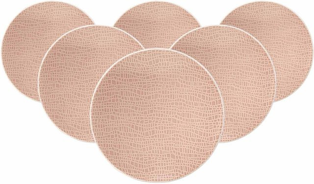 Seltmann Weiden Brotteller Life Fashion aus Keramik, Multicolor und Beige, 6er Set, Durchmesser: 16,5 cm - Bild 1