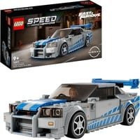 LEGO Speed Champions 2 Fast 2 Furious Nissan Skyline GT-R (R34) Rennwagen ab 9 Jahren - Bild 2
