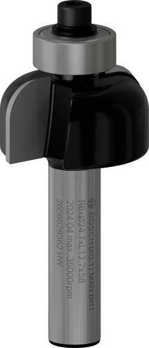 Bosch Hohlkehlfräser Hartmetall Silber, Schaftdurchmesser: 8 mm, Durchmesser: 24,7 mm, Länge: 53 mm - Bild 1