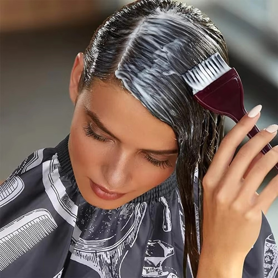 Friseurschal Lätzchen Set, Nylon, Unisex - Bild 3