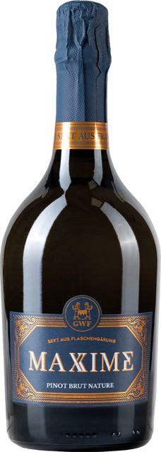 Maxime Sekt Pinot Blanc, Brut Nature, Franken, 2019, 0,75 l - Bild 1