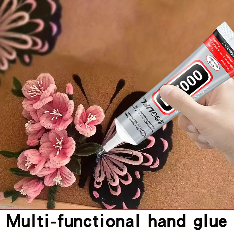 LOOLIFL B7000 Superkleber Transparent mit Präzisionsspitze für Bastelarbeiten, Schmuck und Textilien - Bild 3
