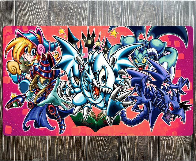 EVANOVM Yu-Gi-Oh Dark Magician Playmat, Fantasy, Bunt / Mehrfarbig - Bild 1