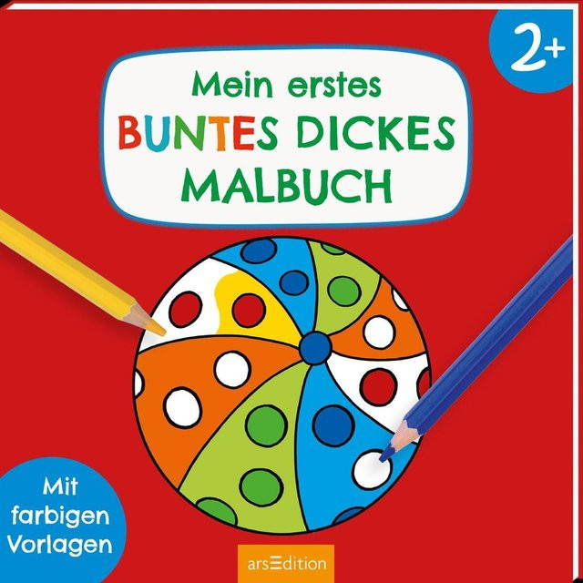 Mein erstes buntes dickes Malbuch von Vedes - Bild 1